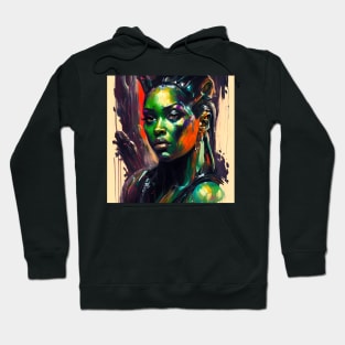 Melanin Majesty: Bold and Beautiful T-Shirt Hoodie